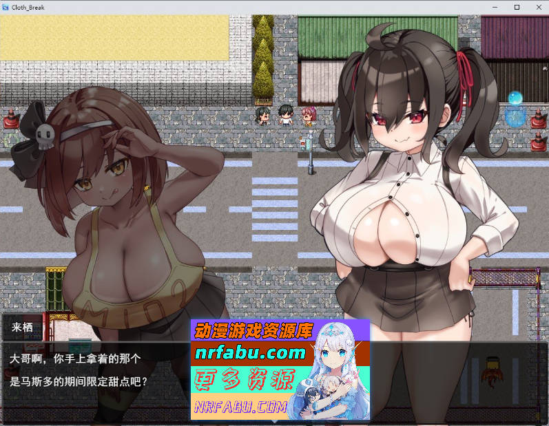 乳娘脱衣对战 Cross†Break 挂载AI汉化版+存档[新汉化][1.2G]