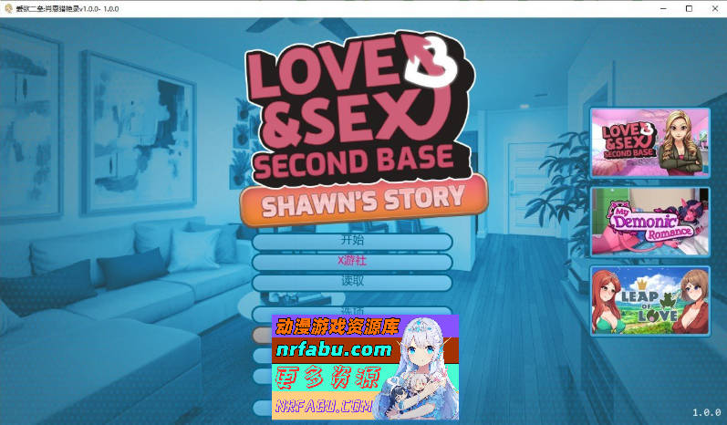 爱与性：二垒V1.0.0 AI汉化版[PC+安卓][1.9G]