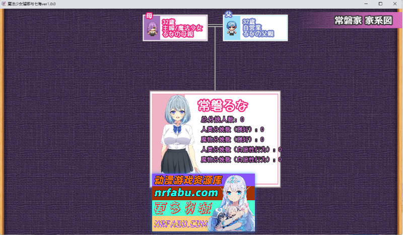 魔法少女露娜与奈奈美——被植入邪恶基因的母女V1.01 挂载AI汉化版 [更新] [2.3G]