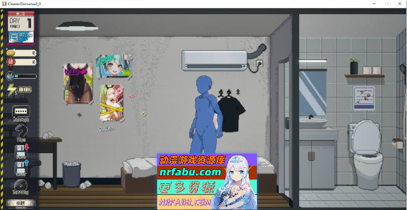 [像素互动SLG/中文/动态]清洁工传奇V1.09 官方中文正式版+存档[更新][920M]